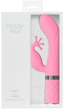 Vibrátor se stimulátorem klitorisu Pillow Talk Kinky růžový