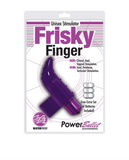 Vibrátor Frisky Finger (fialový)