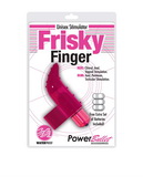 Vibrátor Frisky Finger (růžový)