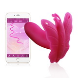 Realov Lydia I - smartfonem ovládaný motýlí vibrátor růžový