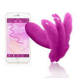 Realov Lydia I - smartfonem ovládaný motýlí vibrátor fialový