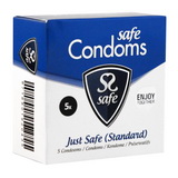 Safe - kondomy Just Safe Standard (5 ks)