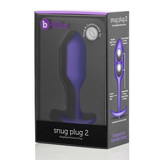 Anální kolík Snug Plug 2 fialový